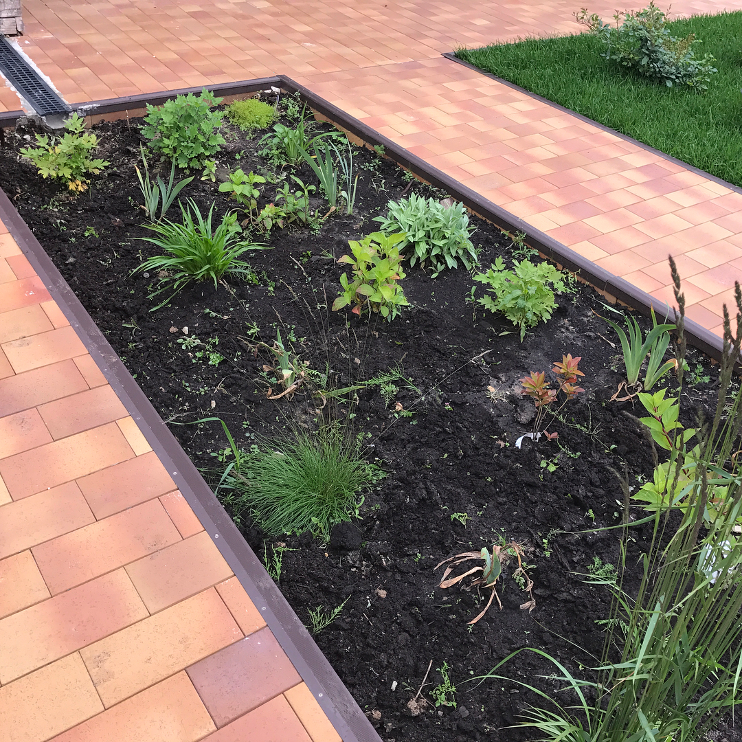 Ступени и тропинка из Stroeher цвет 307