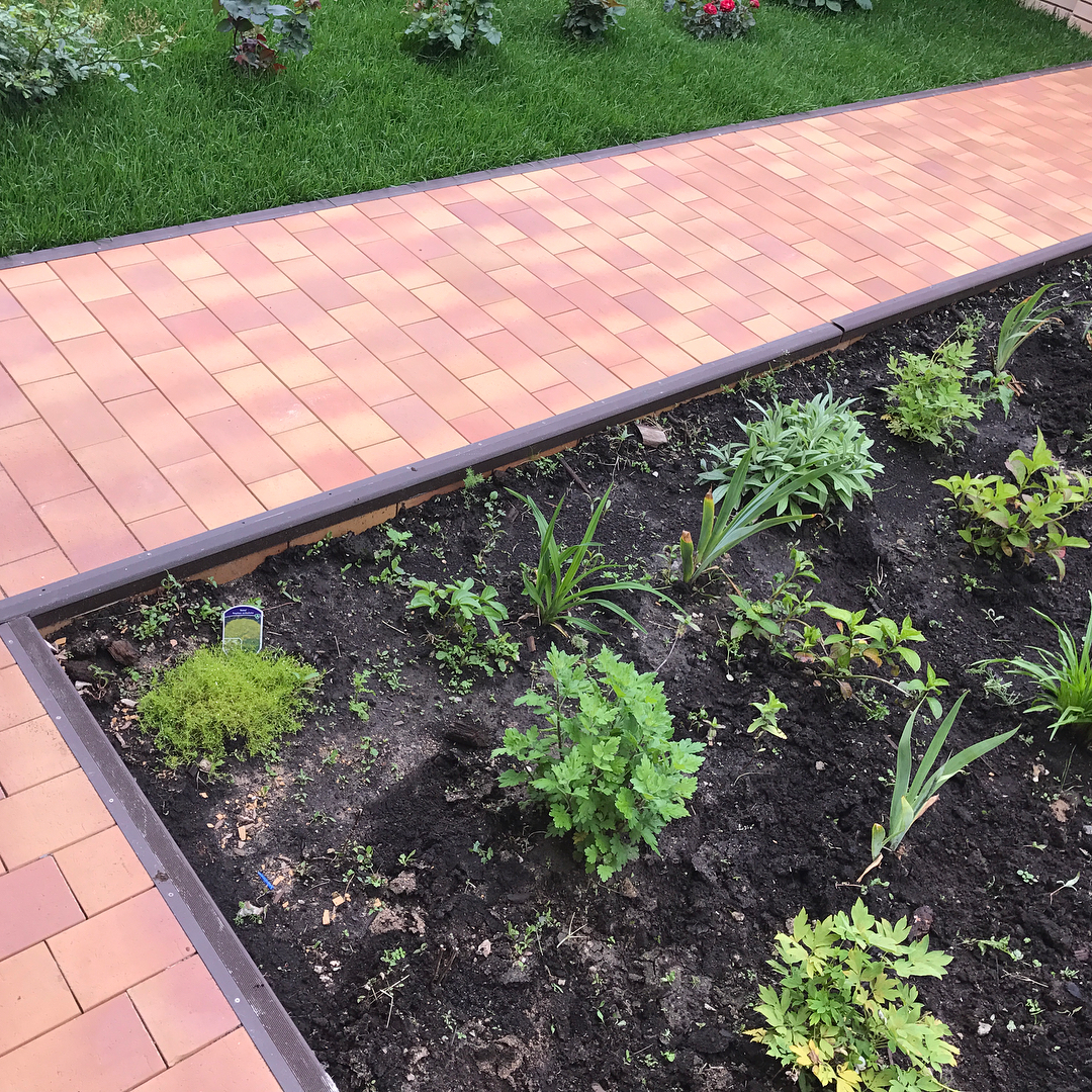 Ступени и тропинка из Stroeher цвет 307