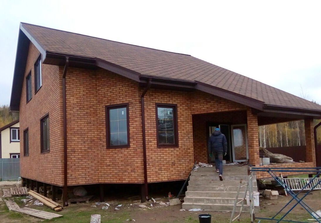 Burgund Rustik, Толщина 60 мм, Фасадные Термопанели Rufford